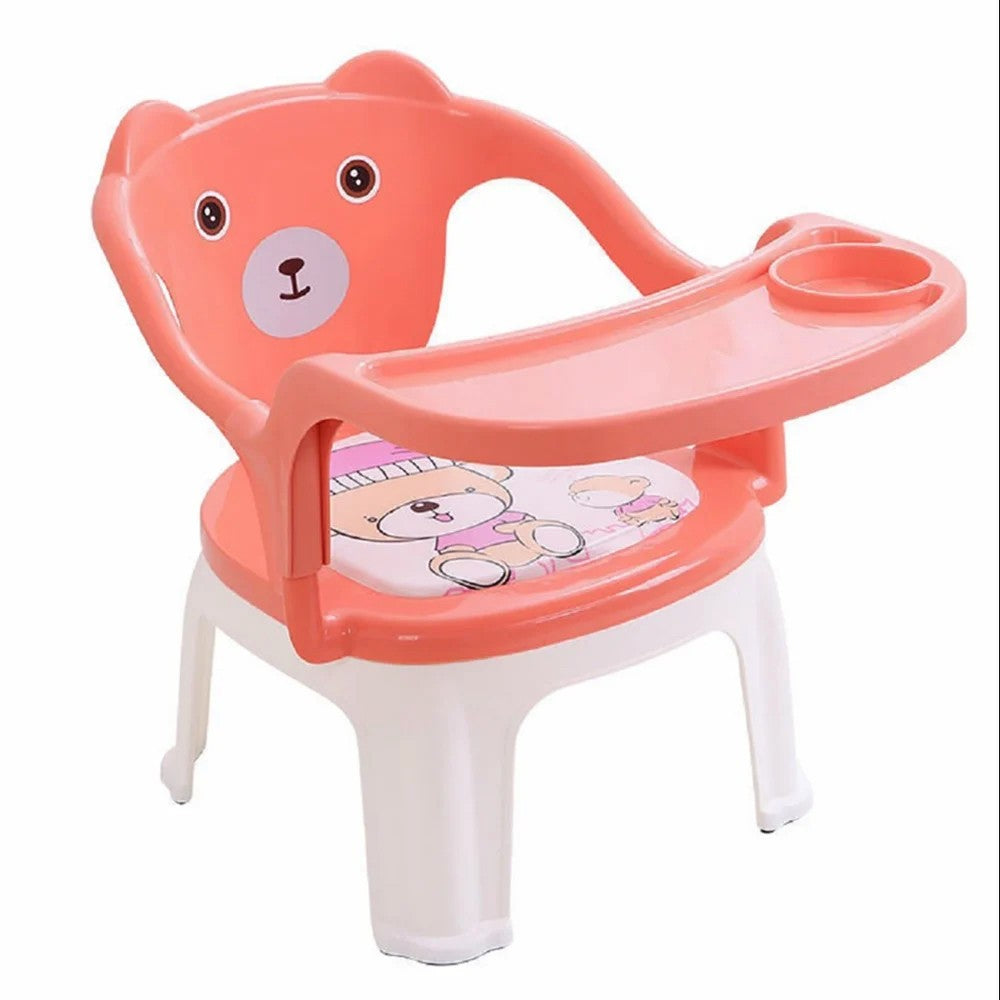 ( NET ) Baby Bucket Chair With Tray Strong And Durable Plastic Baby Chair
