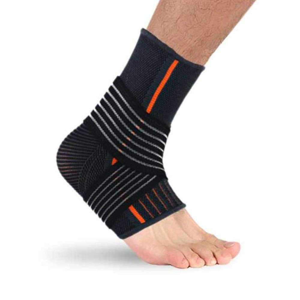Adjustable Elastic Rubber Ankle Brace Guard Foot Support Sports 1 Pc