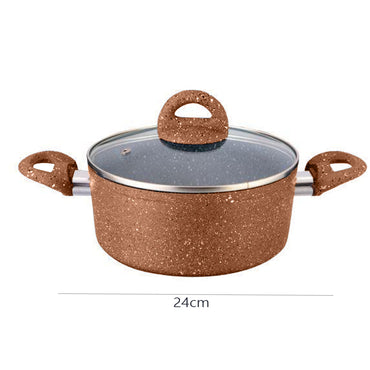 (Net) Stewpot Granite With Lid 24 cm