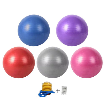 Yoga Ball with Pump Anti Burst Exercise Balance Workout Fitness