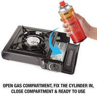 (NET) Mini Portable Cooking Stove