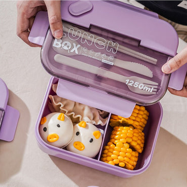 Bento Microwave & Freeze Safe lunch box for kids 1250ml