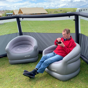 AIR Chair Inflatable Camping Seat For Indoor & Outdoor Use