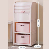 (NET) Storage And Organizing Box Toy Storage Plastic Household Storage 3 Layers