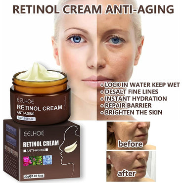 (NET) Retinol Anti Aging Wrinkle Removal Skin Firming Cream 30G