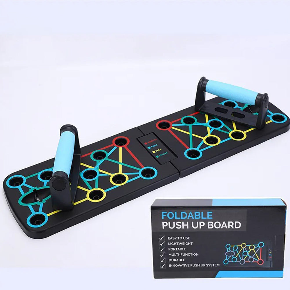 Portable Push Up Board Fitness Equipment Push Up Exercise Muscle Board Home Workout