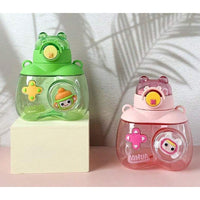 (Net) Cute High-Value Plastic Cup With Straw 750 ML