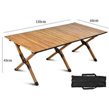 ( NET) Rectangle Table Cross Wood 120cm