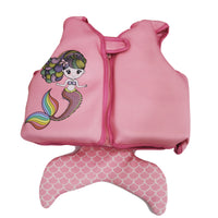 Kids Swim Vest Toddler Cute Cartoon Floation Swimwear With Adjustable Safety