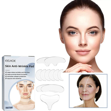 (NET) Face Lifting Wrinkle Silicone Patches Set