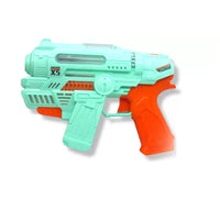 Kids Bubble Gun with 2 Bottles of Bubble Solution