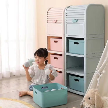 (NET) Storage And Organizing Box Toy Storage Plastic Household Storage 4 Layers