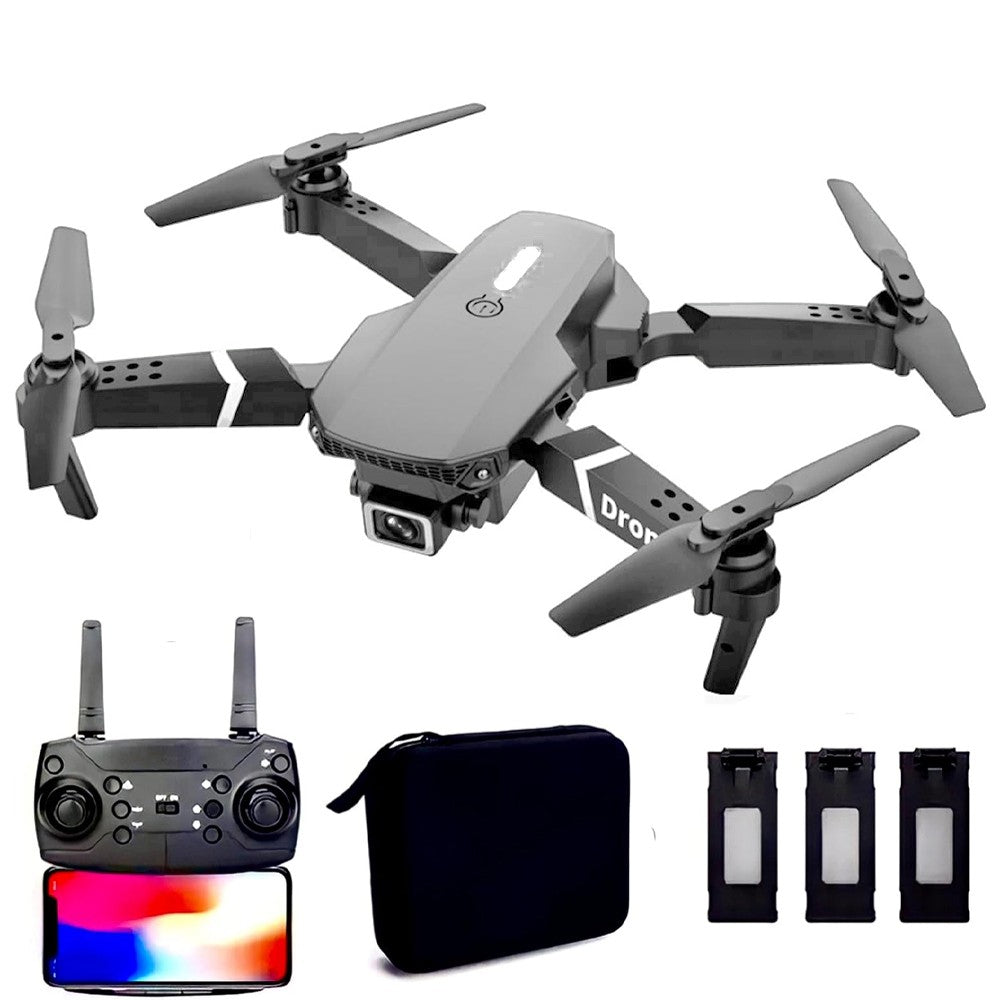 (NET) Drone Quadcopter with Camera Dron Professional 4K Drone Height Hold Drone 4K Dual Camera Drones Quadrocopter Toy