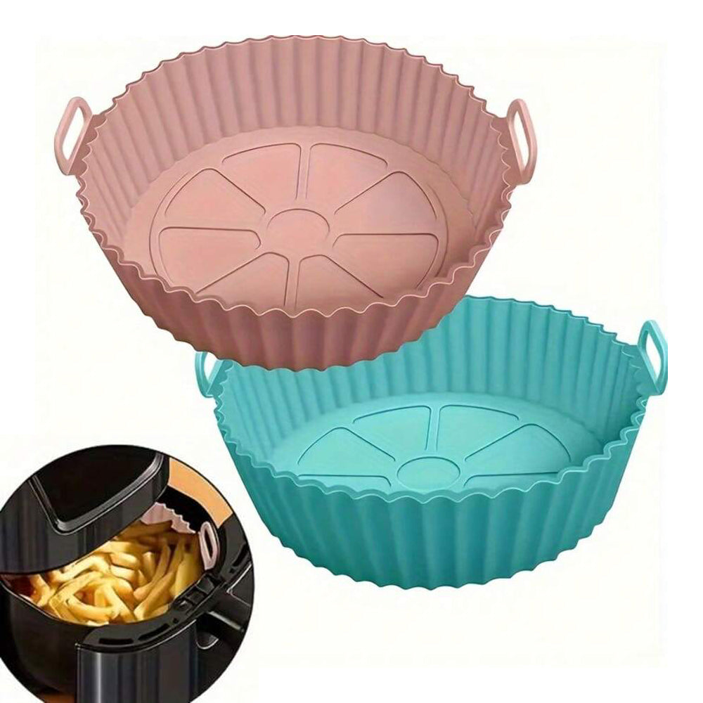 Air Fryer Silicone Pot Food Safe Air fryers Oven Accessories