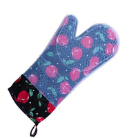 Silicone Bow Pattern Hot Heat Resistance Insulation Oven Glove
