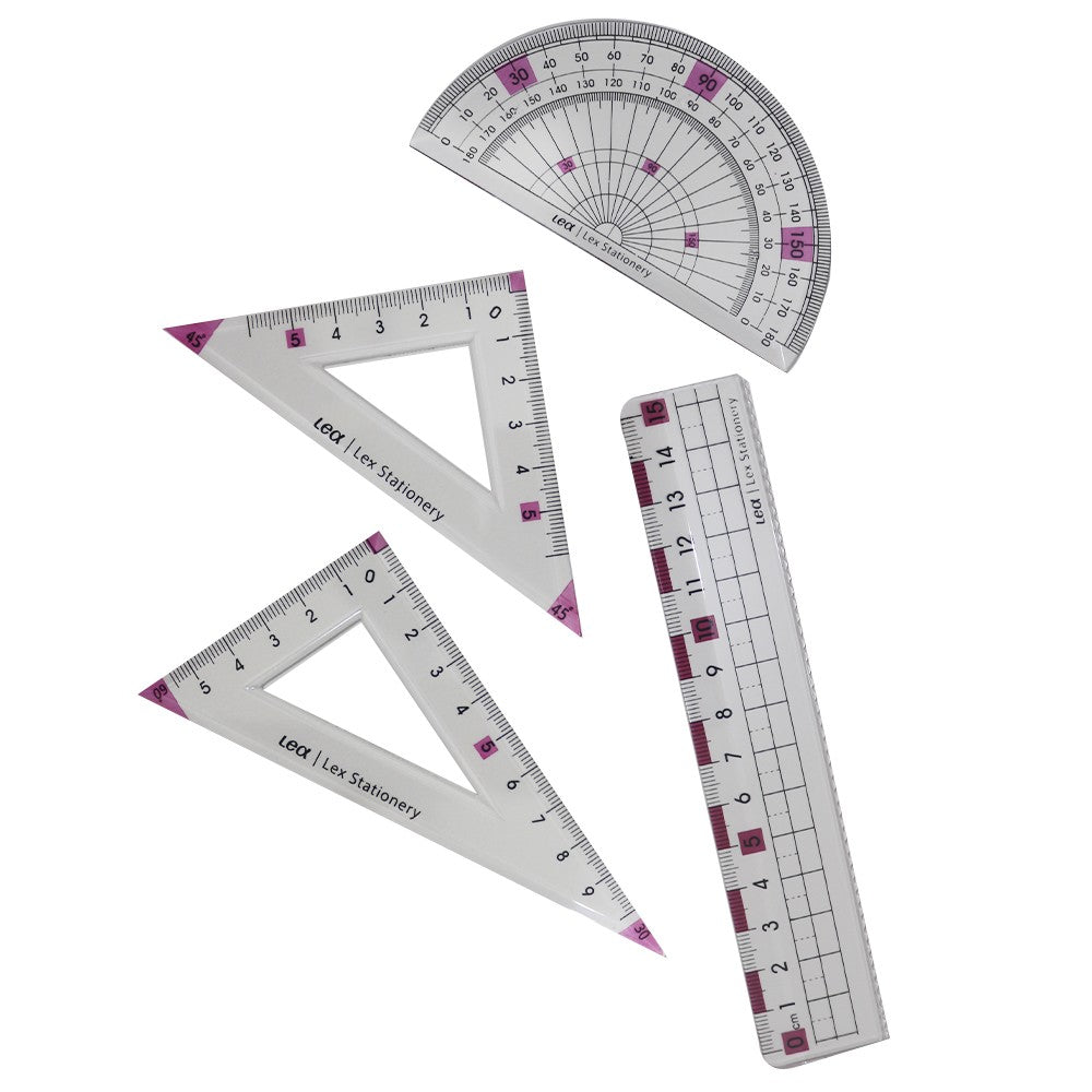 4 in 1 Multipurpose Geometry Set Scale ruler