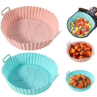 Air Fryer Silicone Pot Food Safe Air fryers Oven Accessories
