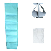 12 Pockets Hanging Shoe Organizer for Closet with Hanger for Storage Mens Shoes,Kids ,Also can used as Travel shoe rack hanging