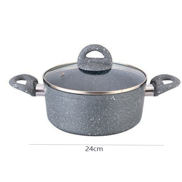 (Net) Stewpot Granite With Lid 24 cm