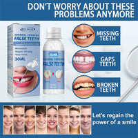 (NET)Dental Repair Beads, Cracked Teeth Repair Kit 30ml