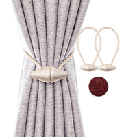 (net) Conical Curtain Magnetic Buckle Strap Non Perforated Curtain Buckle