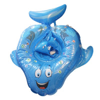 (NET) Baby Pool Float Ring Newest With Sun Protection Canopy