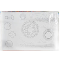 Sketching Board Circle Ruler Stencil