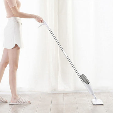 (Net) Water Spray Mop, Flat Spray Mop, 360 Degree Spray with Mop, Microfiber Spray Mop for Floor Cleaning, Spray Mop, Multi-Surface Spray Mop with Refillable Bottle, Easy to Fill and Refill with Machine Washable Mop