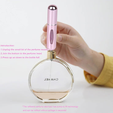 Portable 5ml Refillable Perfume Atomizer Bottle