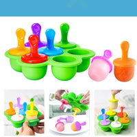 7 Cavity Silicone Mini Ice Popsicle Mold / 22FK069