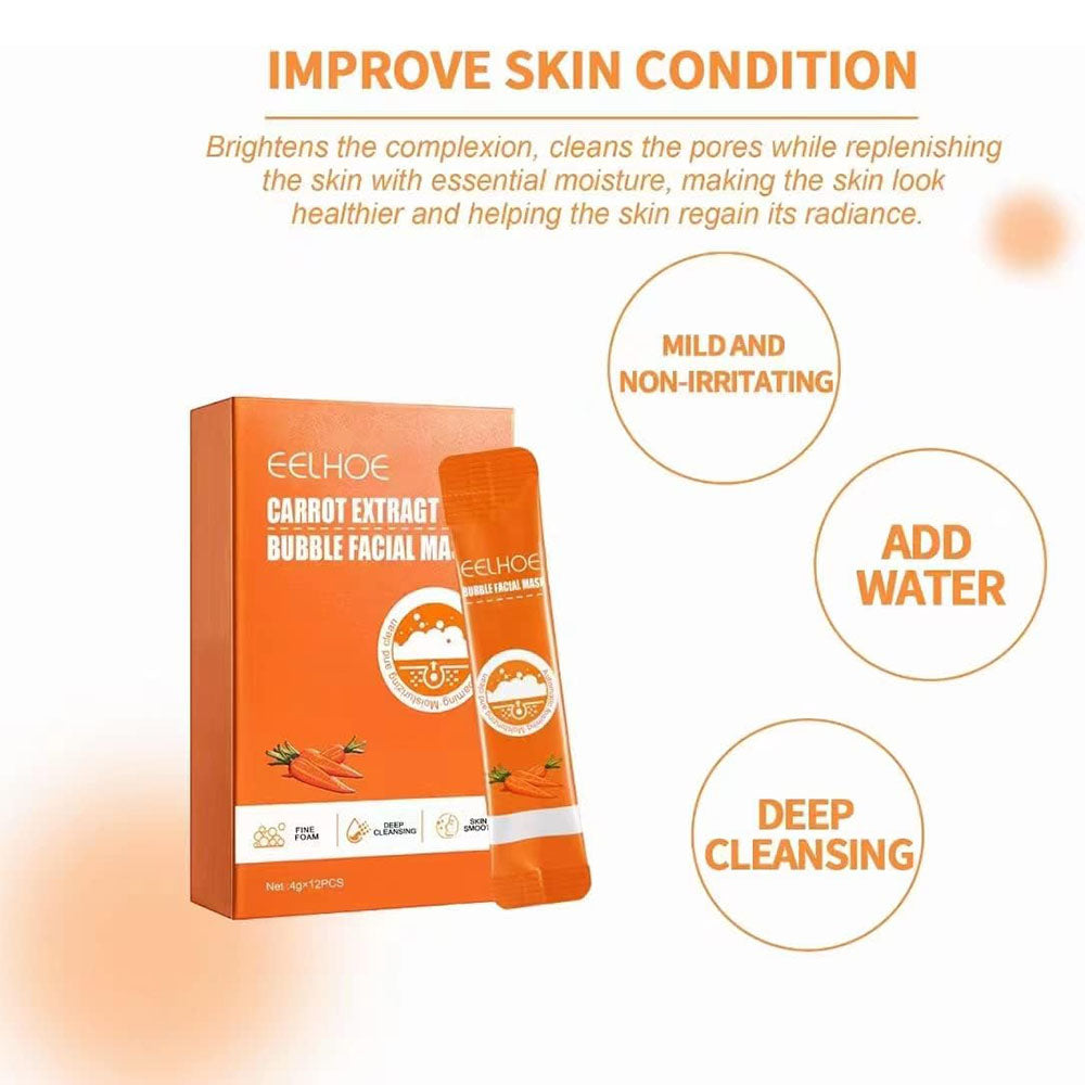 (NET) New Carrothue Carrot Bubble Clarifying Mask