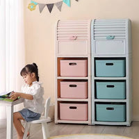 (NET) Storage And Organizing Box Toy Storage Plastic Household Storage 4 Layers