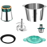 (NET) Stainless Steel Automatic Electric Meat Grinder