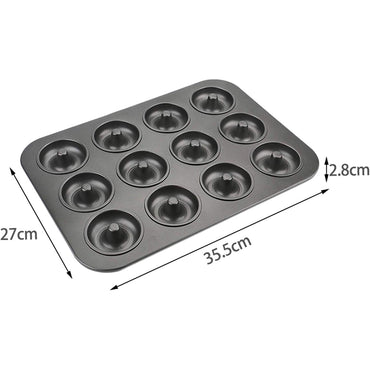 (net) Mini Muffin Tray 12 Cup Muffins Pan