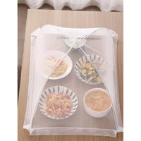 Mesh Food Covers Tent Umbrella for Outdoors and Camping Food Net Cover Keep Out Flies Mosquitoes Ideal for Parties BBQ, Reusable and Collapsible 105 x 55 cm