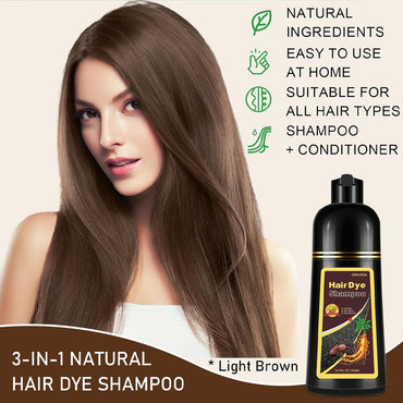 (NET)Black Hair Dye Shampo Root Correction 100 ML