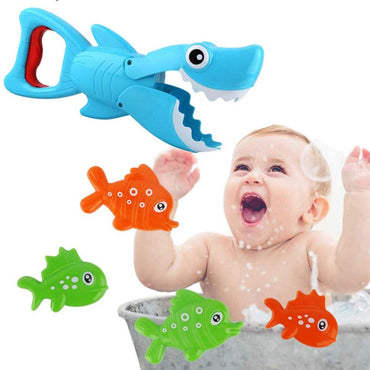 Baby Bath Toys Shark Grabber