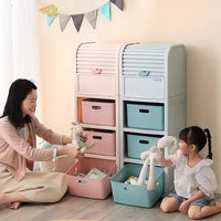(NET) Storage And Organizing Box Toy Storage Plastic Household Storage 4 Layers