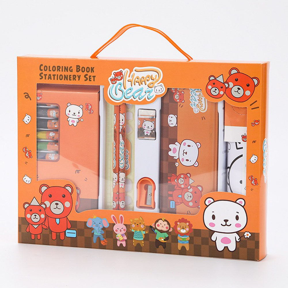 Cartoon Crayon Student Stationery Set / CD-999