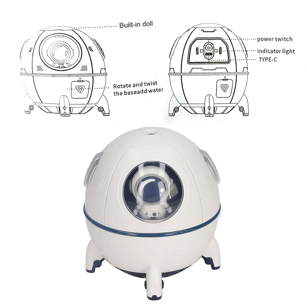 (NET) Space Capsule Humidifier USB