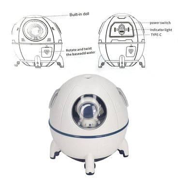 (NET) Space Capsule Humidifier USB