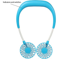 BLESSBE BB109 Hand Free Neckband Fan With Free USB Fan & Pouch