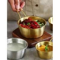 (net) stainless steel bowl shirt bowl camping outdoor portable bowl - 13CM