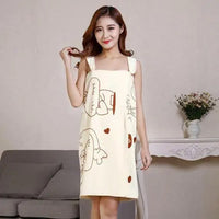 Women's Shoulder Wearable Bath Towel Luxury