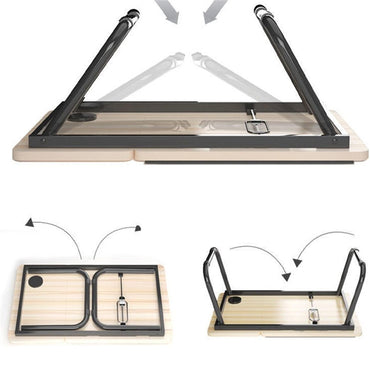 (NET) Desk Liftable Folding Small Table