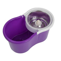 Floor Mop Microfiber Spining Magic Spin Mop Bucket 2 Heads Rotating / 777130