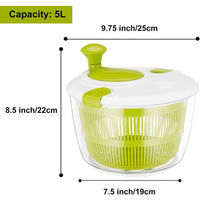 (Net) Large And Sturdy Colander Basket For Washing Vegetables And Fruits