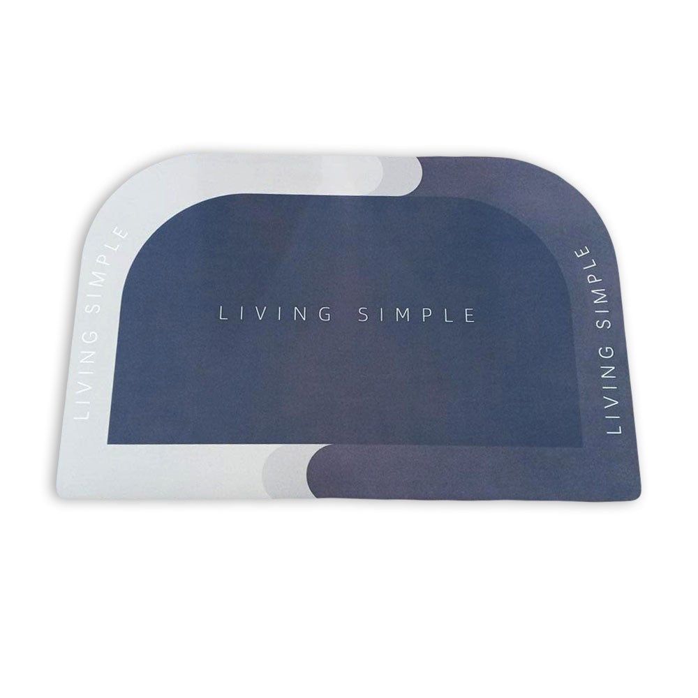 Dwingular Mat D Shaped Absorbent Mat