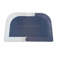 D Shaped Absorbent Mat