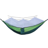 (net) parachute double camping mosquito net hammock with rope and carabiners outdoor nylon portable Hammock